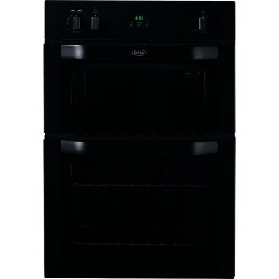 Belling BI90FP 60cm Built-in Double Oven with Programmer in Black Belling BI90FP 60cm Built-in Double Oven with Programmer in Black